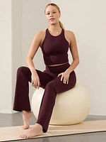 Elation Ultra High Rise Rib Flare Pant