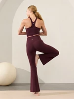 Elation Ultra High Rise Rib Flare Pant