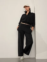 Venice High Rise Track Stripe Wide Leg Pant