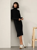 Alpine Turtleneck Sweater Dress