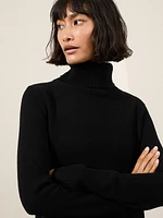 Alpine Turtleneck Sweater Dress