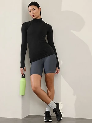 Momentum Seamless Mock Neck Top