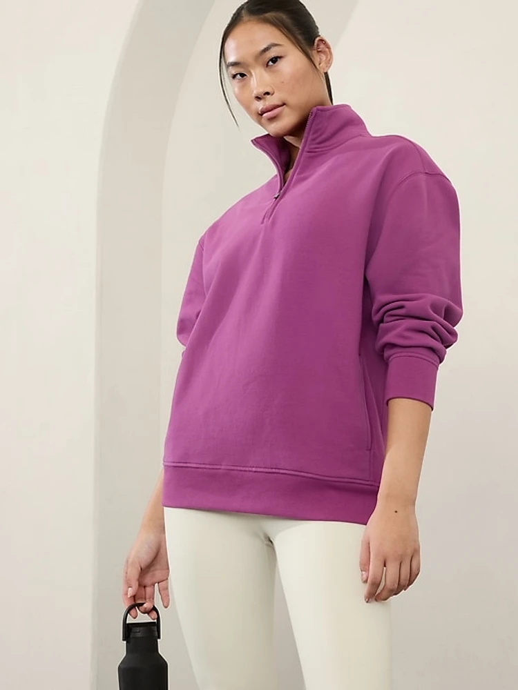 Forever Fleece 1/4 Zip Sweatshirt