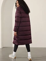 Sateen Long Puffer