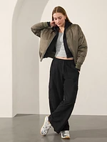 Retroterry High Rise Wide Leg Cargo Pant