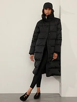 Sateen Long Puffer