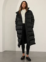 Sateen Long Puffer