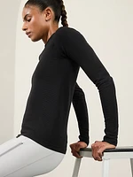 Flurry Seamless Crewneck Top