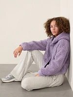 Athleta Girl Cloud Fleece Full Zip Hoodie