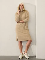 Alpine Turtleneck Sweater Dress