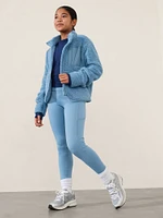 Athleta Girl Fleece Lined Stash Legging