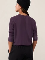 Athleta Girl Wander Waffle Henley Top