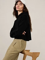 Alpine Cropped Hoodie Sweater