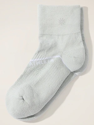 Athleta Everyday Quarter Crew Sock