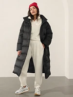 Sateen Long Puffer