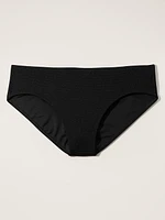 Hipster Pique Swim Bottom