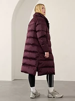 Sateen Long Puffer