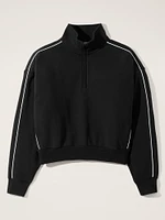 Forever Fleece 1/2 Zip High Hip Sweatshirt