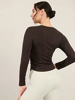 With Ease Cinch Rib Top