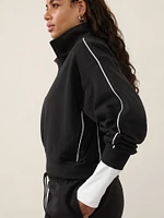 Forever Fleece 1/2 Zip High Hip Sweatshirt