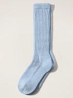 Cloud Scrunch Sock