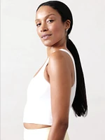 Transcend Square Neck Crop Sports Bra A-C