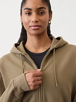 Forever Fleece Ultra Crop Full Zip