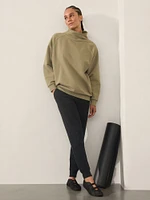 Forever Fleece Mockneck Sweatshirt