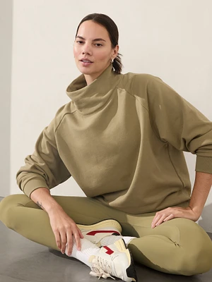 Forever Fleece Mockneck Sweatshirt