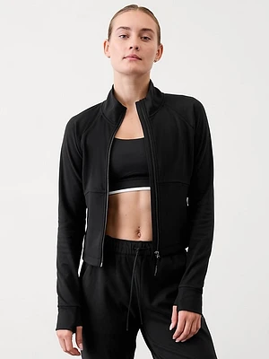 Unstoppable Cropped Full Zip