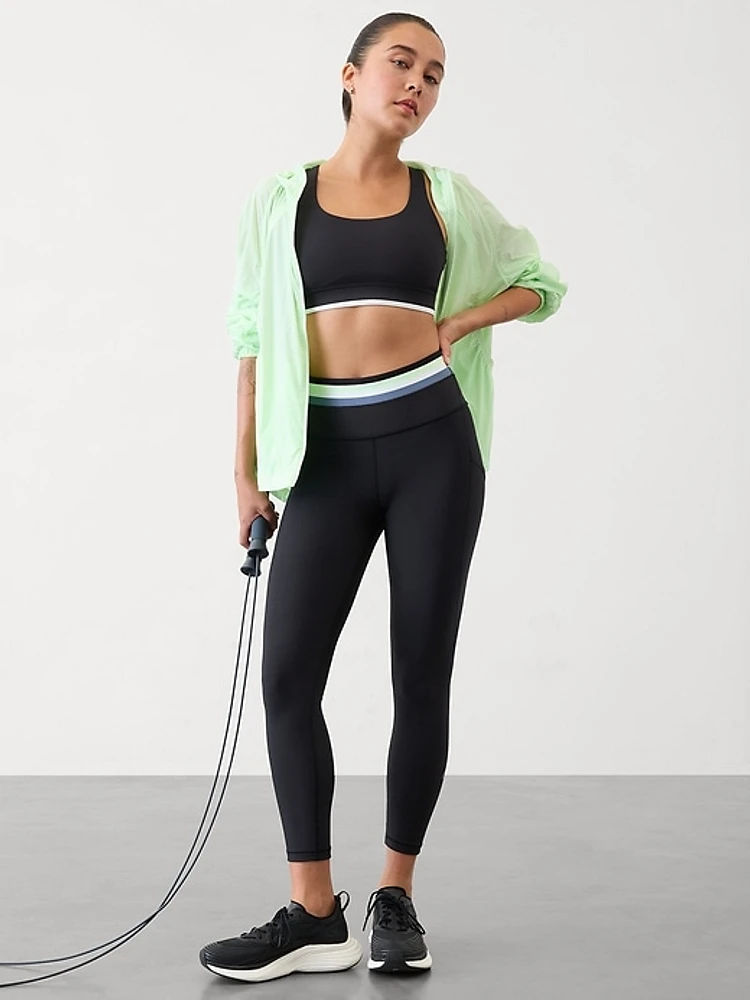 Interval Stash High Rise Stripe 7/8 Legging