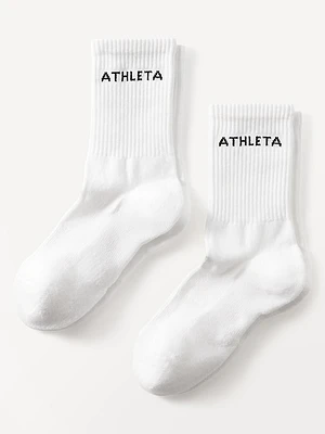 Athleta Everyday Crew Sock 2-Pack