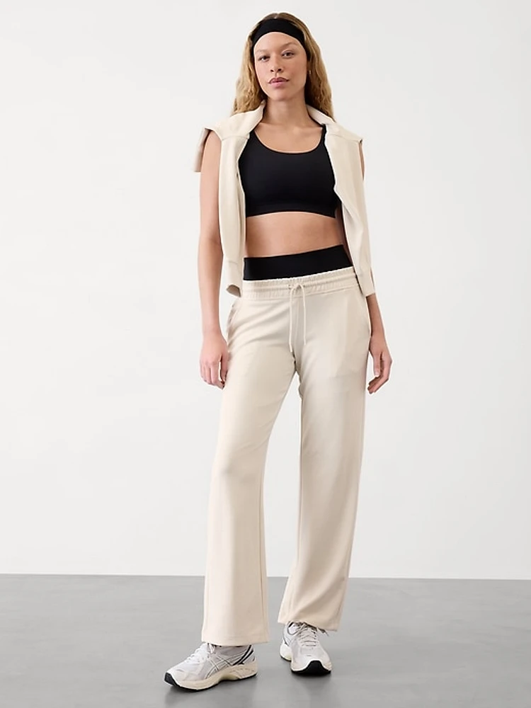 Seasoft Mid Rise Straight Pant