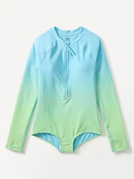 Athleta Girl Rashguard One Piece Ombre