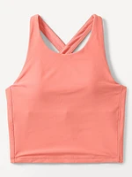 Athleta Girl High Neck Crop Bikini Top