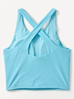 Athleta Girl High Neck Crop Tankini