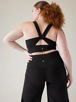 Warrior Twist Longline Sports Bra D-DD