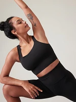 Warrior Twist Longline Sports Bra D-DD