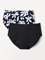 Athleta Girl Reversible High Rise Swim Bottom