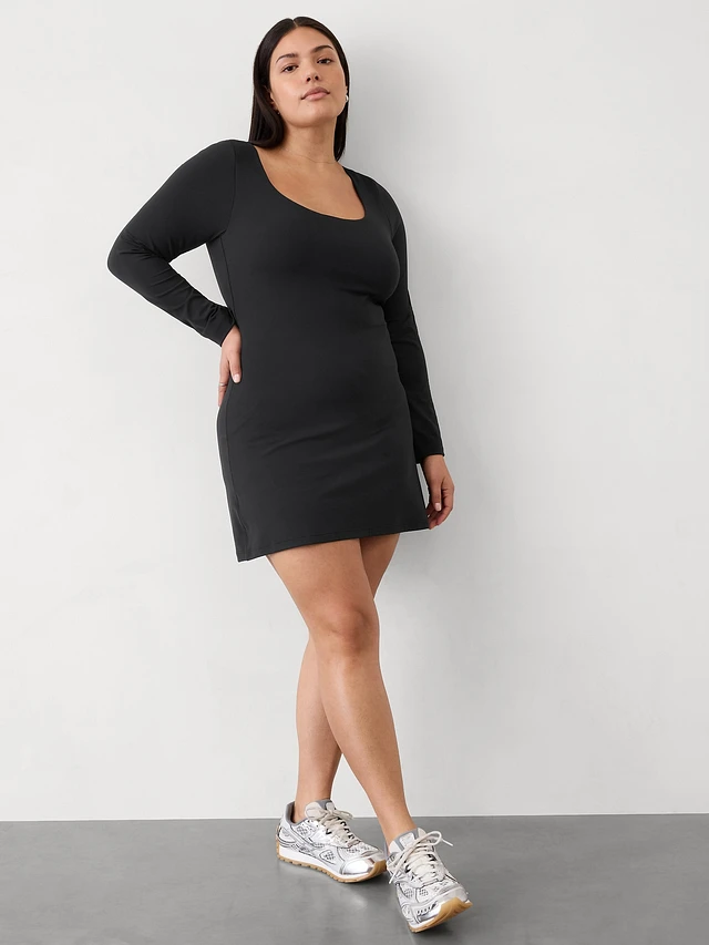 black prom.dresses Hi-Lo Off Shoulder Black Lace Prom Dress with Sleeves