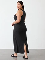 Signature Rib Maxi Dress