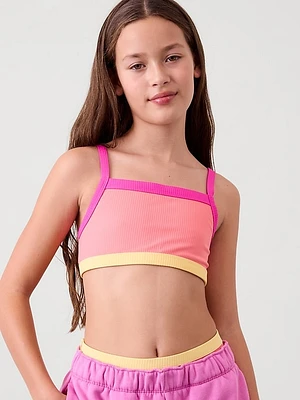 Athleta Girl Reversible Bandeau Bikini Top