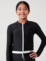 Athleta Girl Full Zip Rashguard