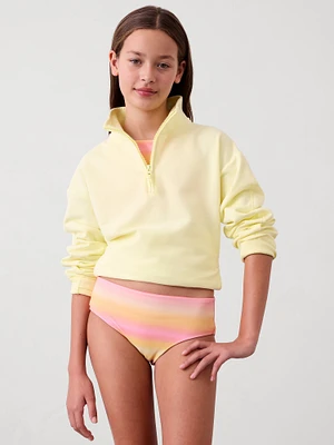Athleta Girl Reverisble Mid Rise Colorblock Bottom
