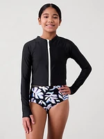 Athleta Girl Reversible High Rise Swim Bottom