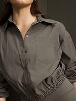 Midday Bubble Hem Shirt