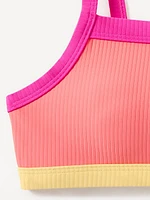 Athleta Girl Reversible Bandeau Bikini Top