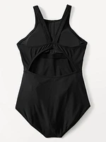 Athleta Girl High Neck One Piece