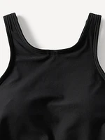 Athleta Girl High Neck One Piece