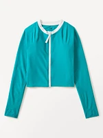 Athleta Girl Full Zip Rashguard
